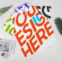 Lade das Bild in den Galerie-Viewer, Multi-Image-Druck Herren Hemd Kurzarmhemd Businesshemd mit Brusttasche B339 mit Fotos Muster Text Logo selbst gestalten und bedrucken

