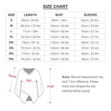 Lade das Bild in den Galerie-Viewer, Multi-Image-Druck Langarmshirt V-Ausschnitt Damen Bluse Lose Shirt NZ2205294 mit Fotos Muster Text Logo selbst gestalten und bedrucken
