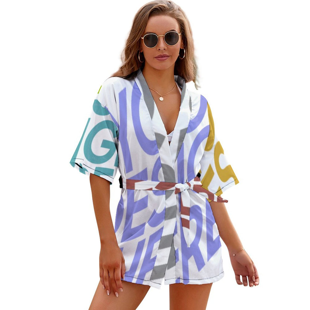 Multi-Image-Design Damen / Frauen Pyjama Nachthemd JJ1210 mit Foto Design Motiv Text selbst gestalten und bedrucken