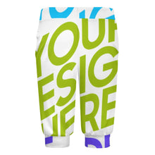 Lade das Bild in den Galerie-Viewer, Multi-Image Design Allover-Druck 3/4-Hose Sweathose Sporthose Leggings AIP für Männer mit Fotos Muster Text Logo selbst gestalten und bedrucken
