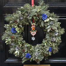 Lade das Bild in den Galerie-Viewer, Elch Weihnachtsschmuck Anhänger Christbaumschmuck aus Harz mit Foto Text selbst gestalten und bedrucken
