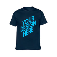 Lade das Bild in den Galerie-Viewer, Vorderseite-Druck Gildan Kurzarm T-Shirt 100% Baumwolle - Herren / Männer - selbst gestalten und bedrucken mit Ihren Fotos/Bildern oder Text
