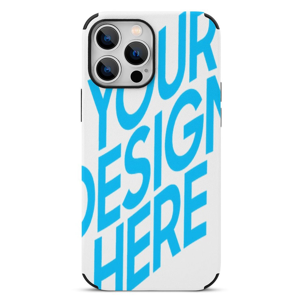 iPhone 13 Mini Pro Max CarbonCase Handyhülle aus echter Karbon- und Aramidfaser mit Fotos Muster Text Logo selbst gestalten und bedrucken