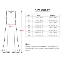 Lade das Bild in den Galerie-Viewer, Multi-Image-Druck Große Größen Damen / Frauen Maxikleid Lang Kleid ärmellos GQ mit Fotos Muster Text Logo selbst gestalten und bedrucken
