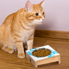 Lade das Bild in den Galerie-Viewer, Haustier Katzen Schräger Futternapf mit Foto selbst gestalten und bedrucken
