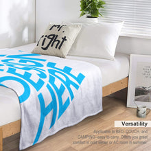 Lade das Bild in den Galerie-Viewer, Personalisierte Handwerk Fotodecke Collage Tagesdecke Kuscheldecke mit Fotos Muster Text Logo selbst gestalten und bedrucken (Vertikale Version)
