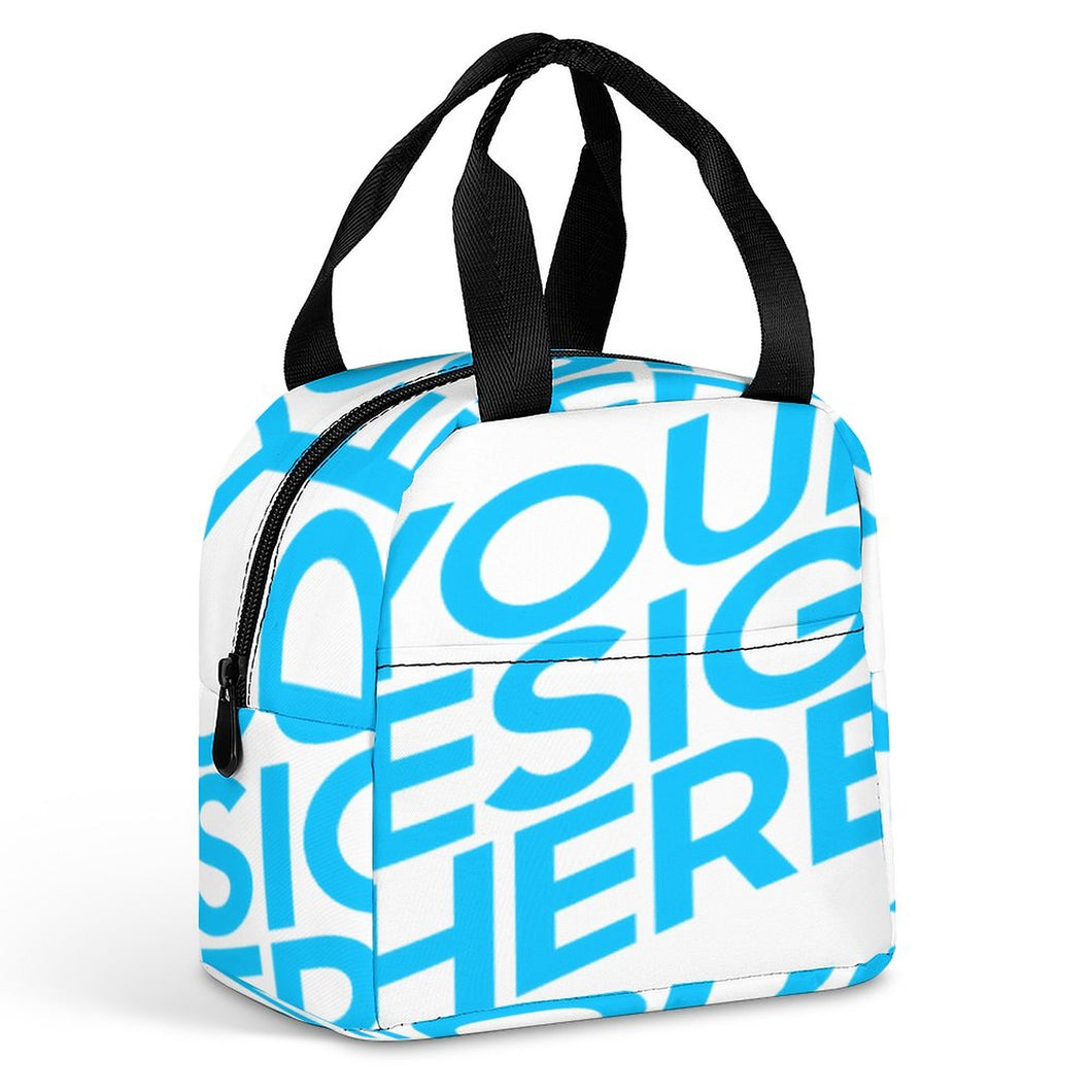 Einzelbilddruck Lunchtasche Kühltasche Isoliertasche Lunchbag Thermotasche mit Reißverschluss mit Fotos Muster Text Logo selbst gestalten und bedrucken