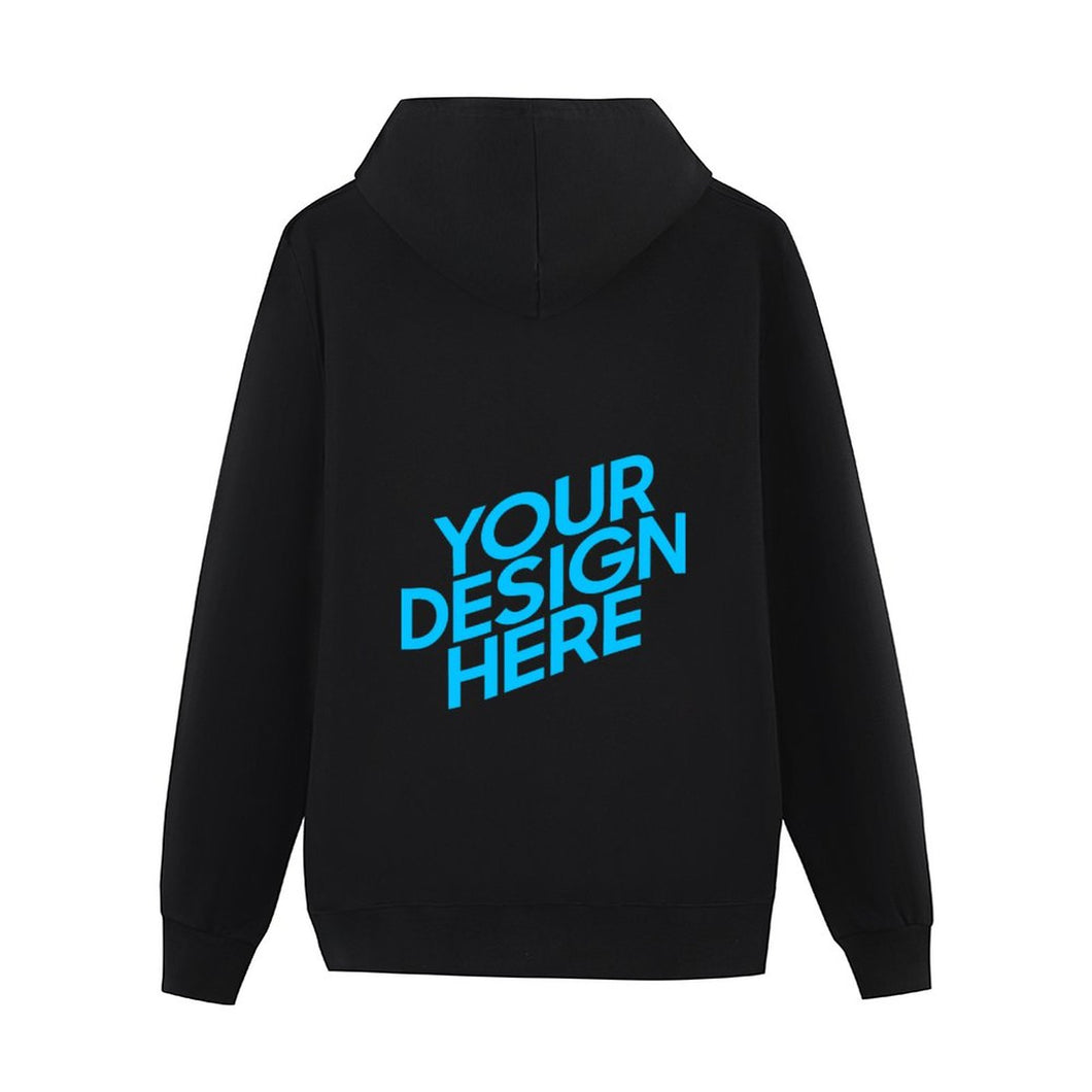 Hoodie Kapuzenpullover mit Taschen Rückendruck Herren selbst gestalten und bedrucken