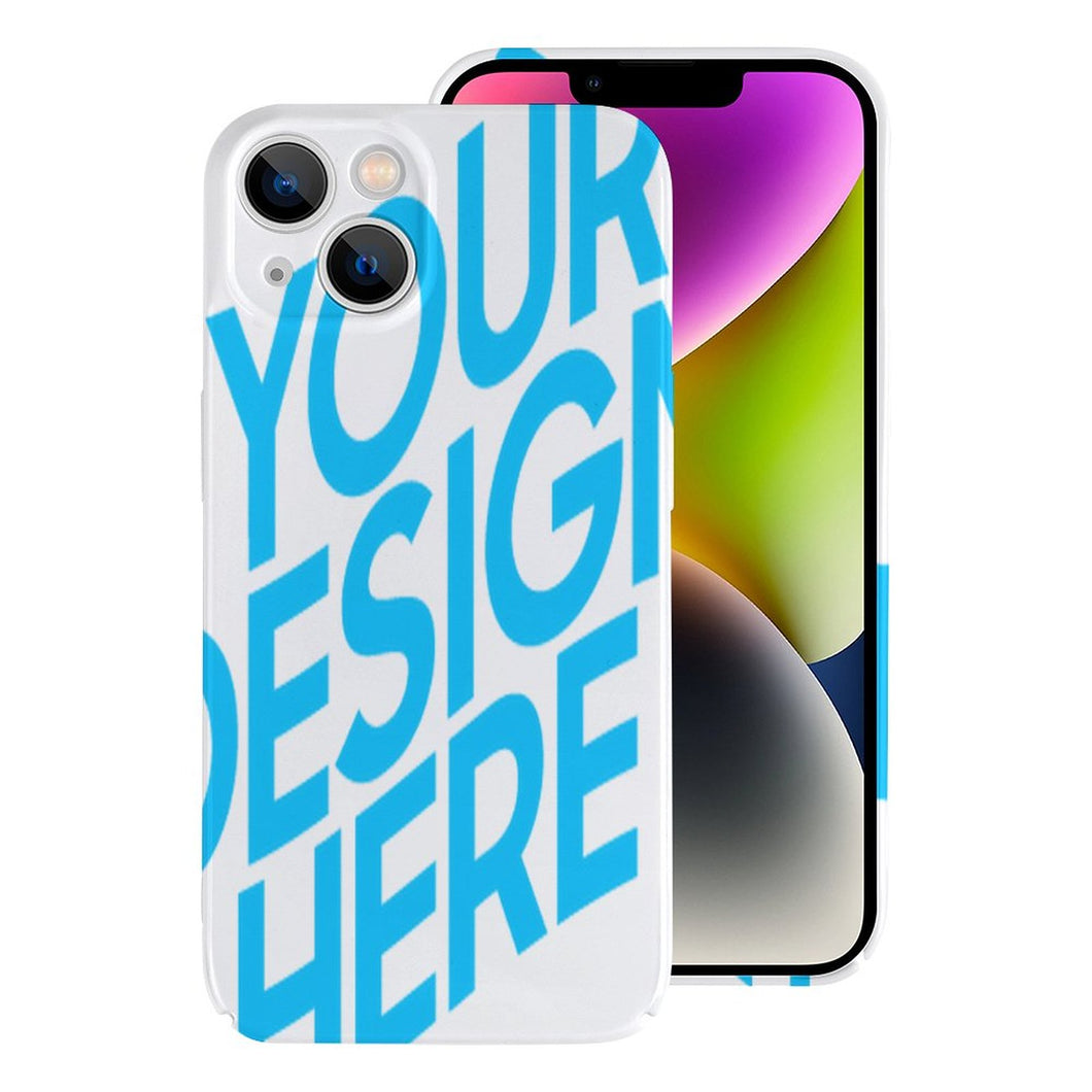 Handyhülle Smartphone-Hülle für Apple iPhone 14/iPhone 14 Plus/iPhone 14 Pro/iPhone 14 Pro Max mit Foto Design Motiv Text selbst gestalten und bedrucken