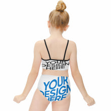 Lade das Bild in den Galerie-Viewer, Multi-Image-Design Kinder Mädchen Bademode Bikini Bade-Set NT009 mit Foto Design Motiv Text selbst gestalten und bedrucken
