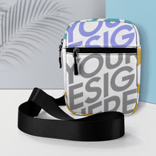 Lade das Bild in den Galerie-Viewer, Multi-Image-Druck Damen &amp; Herren All Over-Druck Mini Umhängetasche Schultertasche Klein Q026 mit Fotos Muster Text Logo selbst gestalten und bedrucken
