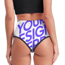 Lade das Bild in den Galerie-Viewer, Multi-Image-Design Damen / Frauen Yoga Gym Short XG002 mit Foto Design Motiv Text selbst gestalten und bedrucken
