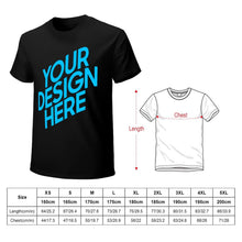 Lade das Bild in den Galerie-Viewer, Yama Gildan Premium-Baumwolle T-Shirt für Herren Männer mit Foto Text selbst gestalten und bedrucken (Doppelseitiger Druck)

