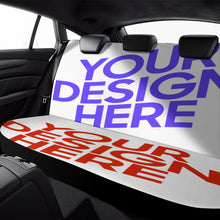 Lade das Bild in den Galerie-Viewer, Auto Rücksitzbezug Autositzbezug mit Foto Design Motiv Text selbst gestalten und bedrucken
