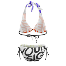 Lade das Bild in den Galerie-Viewer, Sexy Multi-Image-Druck Damen / Frauen BK2131 Bademode Triangel Bikini Set mit Fotos Muster Text Logo selbst gestalten und bedrucken
