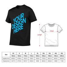 Lade das Bild in den Galerie-Viewer, Kurzarm Gildan T-Shirt 100% Baumwolle - Männer / Herren - Doppelseitiger Druck - selbst gestalten und bedrucken
