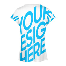 Lade das Bild in den Galerie-Viewer, Einzelbilddruck V-Shirt Tshirt mit V-Ausschnitt AHT mit Foto Muster Text Logo selbst gestalten und bedrucken
