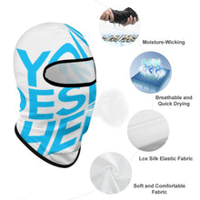 Lade das Bild in den Galerie-Viewer, Waschbare Maske Sonnenschutz Cap Headcover Erwachsene AllOver Druck selbst gestalten und bedrucken
