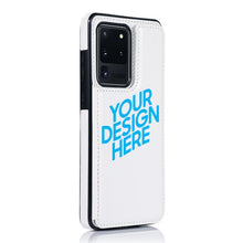 Lade das Bild in den Galerie-Viewer, TPU Leder Flip Handyhülle Samsung S20 Ultra mit Foto selbst gestalten und bedrucken
