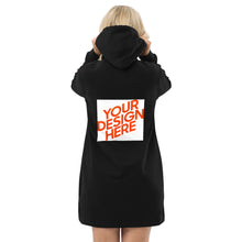 Lade das Bild in den Galerie-Viewer, Hoodiekleid Kapuzenpullover-Kleid Damen/Frauen selbst gestalten und bedrucken
