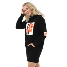 Lade das Bild in den Galerie-Viewer, Hoodiekleid Kapuzenpullover-Kleid Damen/Frauen selbst gestalten und bedrucken
