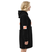 Lade das Bild in den Galerie-Viewer, Hoodiekleid Kapuzenpullover-Kleid Damen/Frauen selbst gestalten und bedrucken
