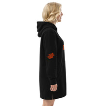 Lade das Bild in den Galerie-Viewer, Hoodiekleid Langer Kapuzenpullover-Kleid Damen/Frauen selbst gestalten und bedrucken

