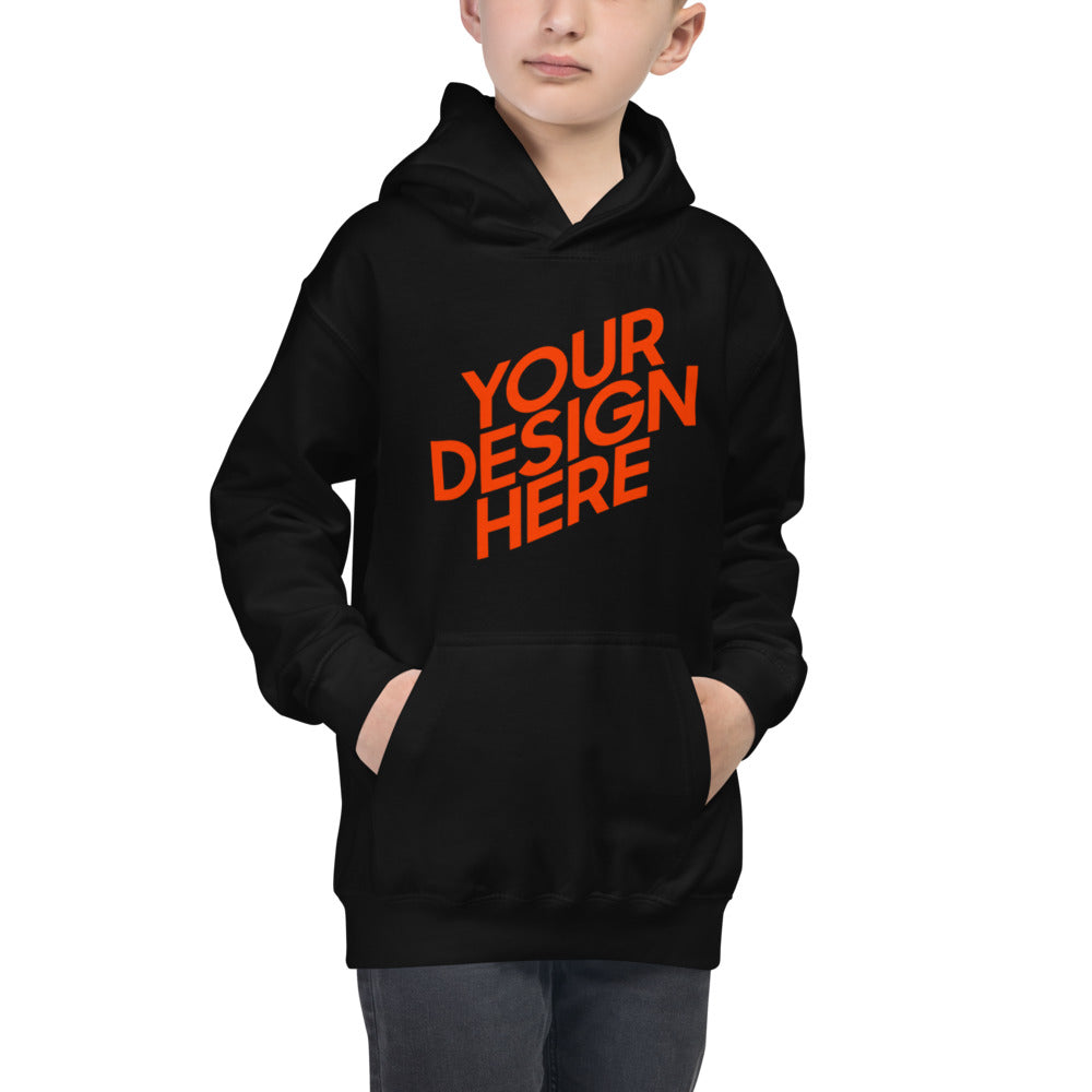 Designer Kinder Kapuzenpullover selbst gestalten und bedrucken