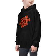 Lade das Bild in den Galerie-Viewer, Designer Kinder Kapuzenpullover selbst gestalten und bedrucken
