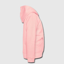 Lade das Bild in den Galerie-Viewer, Kinder Premium Kapuzenpulli mit Reißverschluss Zip Hoodie selbst gestalten und bedrucken
