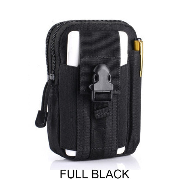 IKSNAIL Tactical Pouch Molle Jagdtaschen Gürtel Taillentasche Military Tactical Pack Outdoor-Taschen Fall Tasche Camo Bag für Iphone