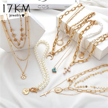 Lade das Bild in den Galerie-Viewer, 17KM Multilayer Fashion Halskette 2021 Fashion New Jewelry Geschenk
