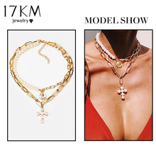 Lade das Bild in den Galerie-Viewer, 17KM Multilayer Fashion Halskette 2021 Fashion New Jewelry Geschenk
