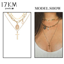 Lade das Bild in den Galerie-Viewer, 17KM Multilayer Fashion Halskette 2021 Fashion New Jewelry Geschenk
