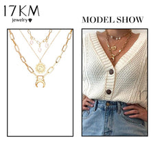 Lade das Bild in den Galerie-Viewer, 17KM Multilayer Fashion Halskette 2021 Fashion New Jewelry Geschenk
