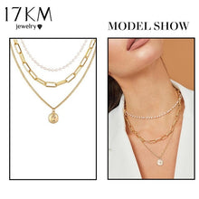 Lade das Bild in den Galerie-Viewer, 17KM Multilayer Fashion Halskette 2021 Fashion New Jewelry Geschenk
