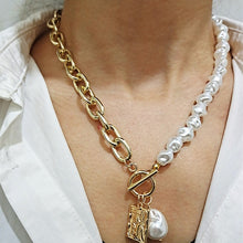 Lade das Bild in den Galerie-Viewer, KMVEXO Vintage Barock unregelmäßige Perlenkette
