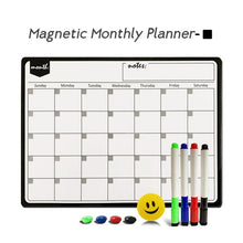 Lade das Bild in den Galerie-Viewer, Wochen- und Monatsplan Whiteboard Magnet Kühlschrank Magnet
