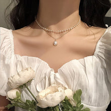 Lade das Bild in den Galerie-Viewer, SUMENG neue Kpop Perle kurze Halskette
