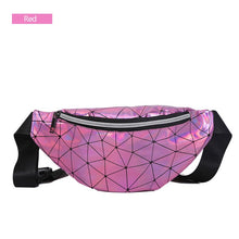 Lade das Bild in den Galerie-Viewer, AIREEBAY Damen Laser Geometric Waist Bag Multicolor erhältlich
