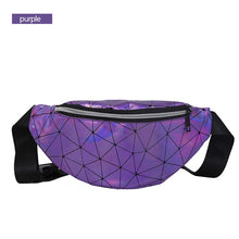 Lade das Bild in den Galerie-Viewer, AIREEBAY Damen Laser Geometric Waist Bag Multicolor erhältlich
