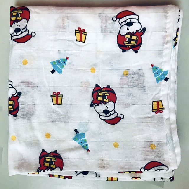 Musselin Windel Babydecke