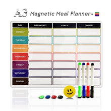 Lade das Bild in den Galerie-Viewer, Wochen- und Monatsplan Whiteboard Magnet Kühlschrank Magnet
