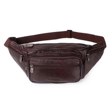 Lade das Bild in den Galerie-Viewer, Leder Herren Gürteltasche ZZNICK
