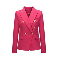 Lade das Bild in den Galerie-Viewer, NEDEINS Wintermode Schlanker Langarm Eleganter Damenblazer
