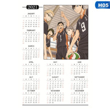 Lade das Bild in den Galerie-Viewer, Japanischer Anime-Volleyballjungen-Karikaturkalender
