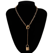 Lade das Bild in den Galerie-Viewer, Ingemark Multilayer Lover Lock Anhänger Halskette
