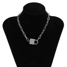 Lade das Bild in den Galerie-Viewer, Ingemark Multilayer Lover Lock Anhänger Halskette
