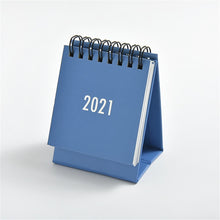 Lade das Bild in den Galerie-Viewer, 2021 einfache Schwarz-Weiß-Grau-Serie Desktop-Kalender Jahresplan Agenda
