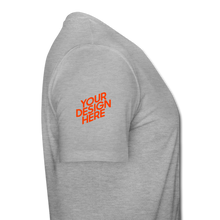 Lade das Bild in den Galerie-Viewer, Bio-T-Shirt von Stanley &amp; Stella Herren/Männer selbst gestalten und bedrucken - Grau meliert
